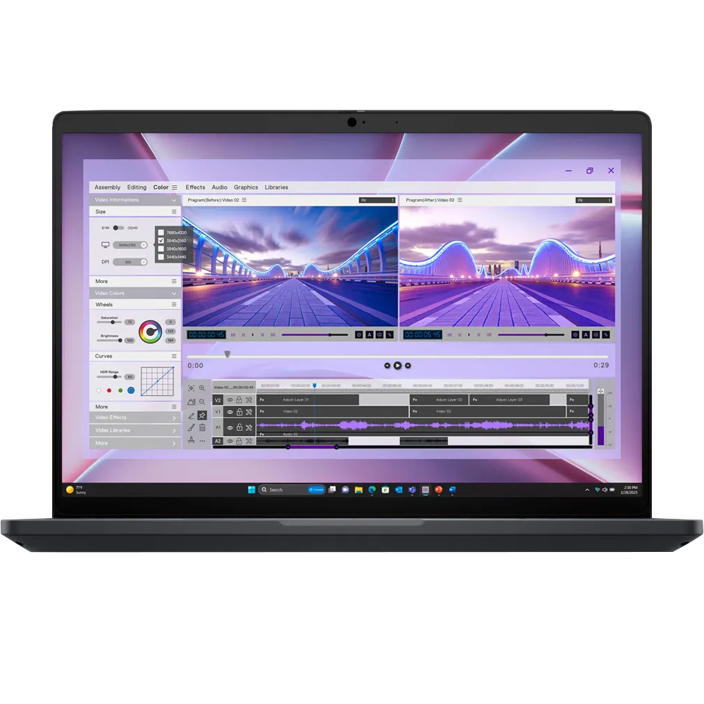Notebook Dell Pro Max 16 Core Ultra 7 265 32GB SSD 512GB Nvidia RTX Pro 1000 8GB Win11 Pro gar 3a on site